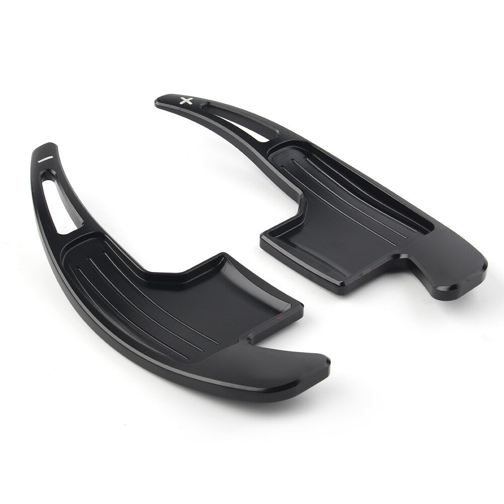 Steering Wheel Shift Shifter Paddle Extension For 2015-2021 2020 for Mustang Black