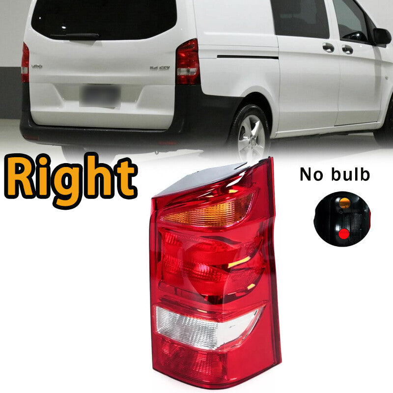 Tail Light Lamp Housing No bulb Cover RH for Benz Vito Valente W447 2015-2021