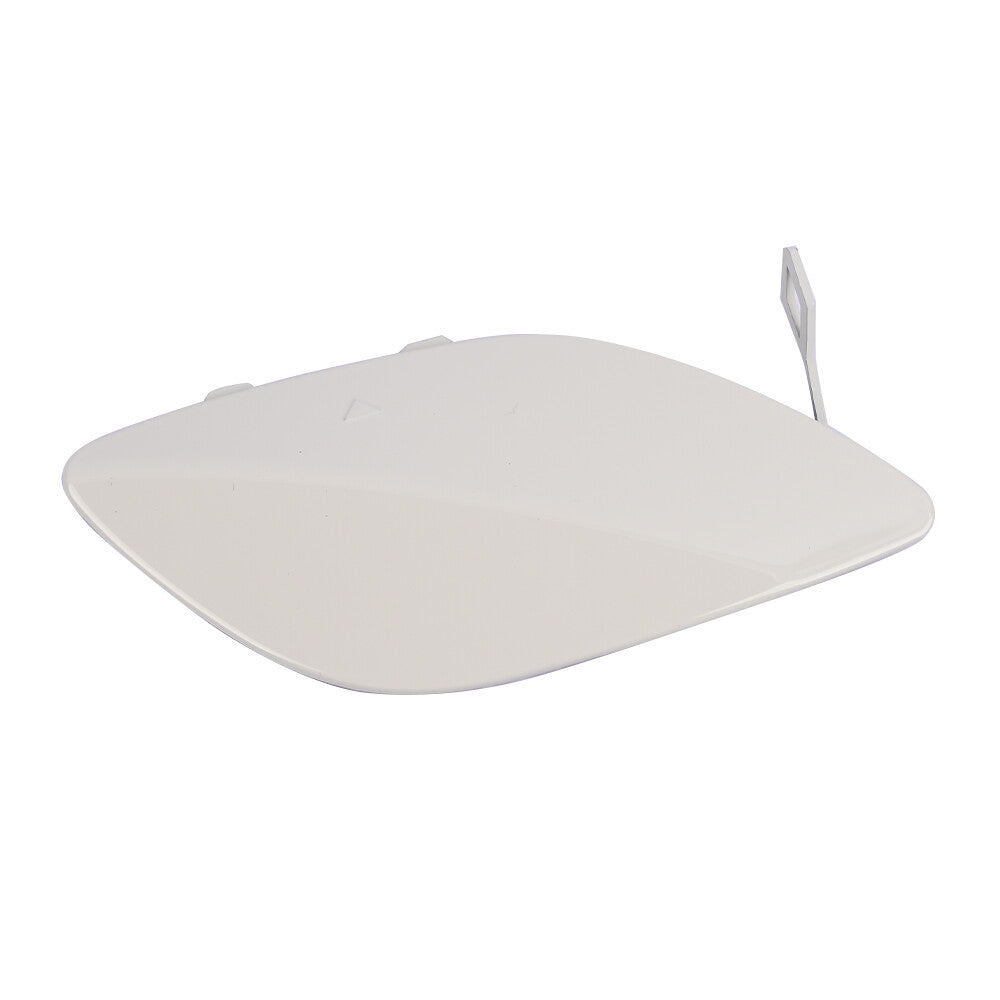 Front Bumper Tow Hook Eye Cover Primed For 2014-2016 for Mercedes W117 CLA250 White