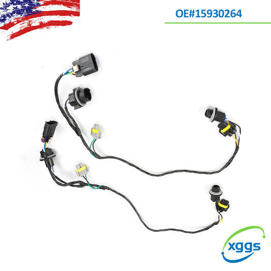 Pack of 2 for Chevrolet Malibu 08-12 645-539 Headlight Wiring Harness 15930264