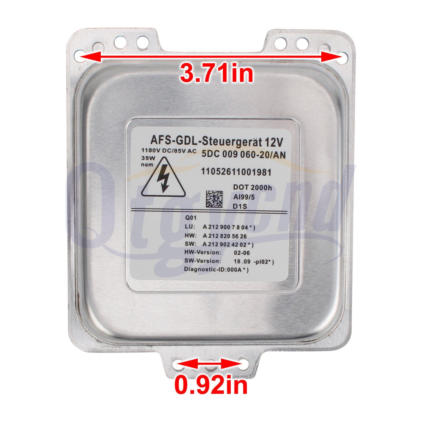 A2129007804 new Xenon HID headlight ballast module for Mercedes-Benz E350 E550 vehicles.