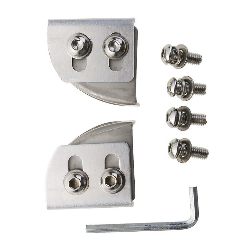 Car Adjustable Angle Bumper License Plate Mount Relocator Holder Metal Bracket