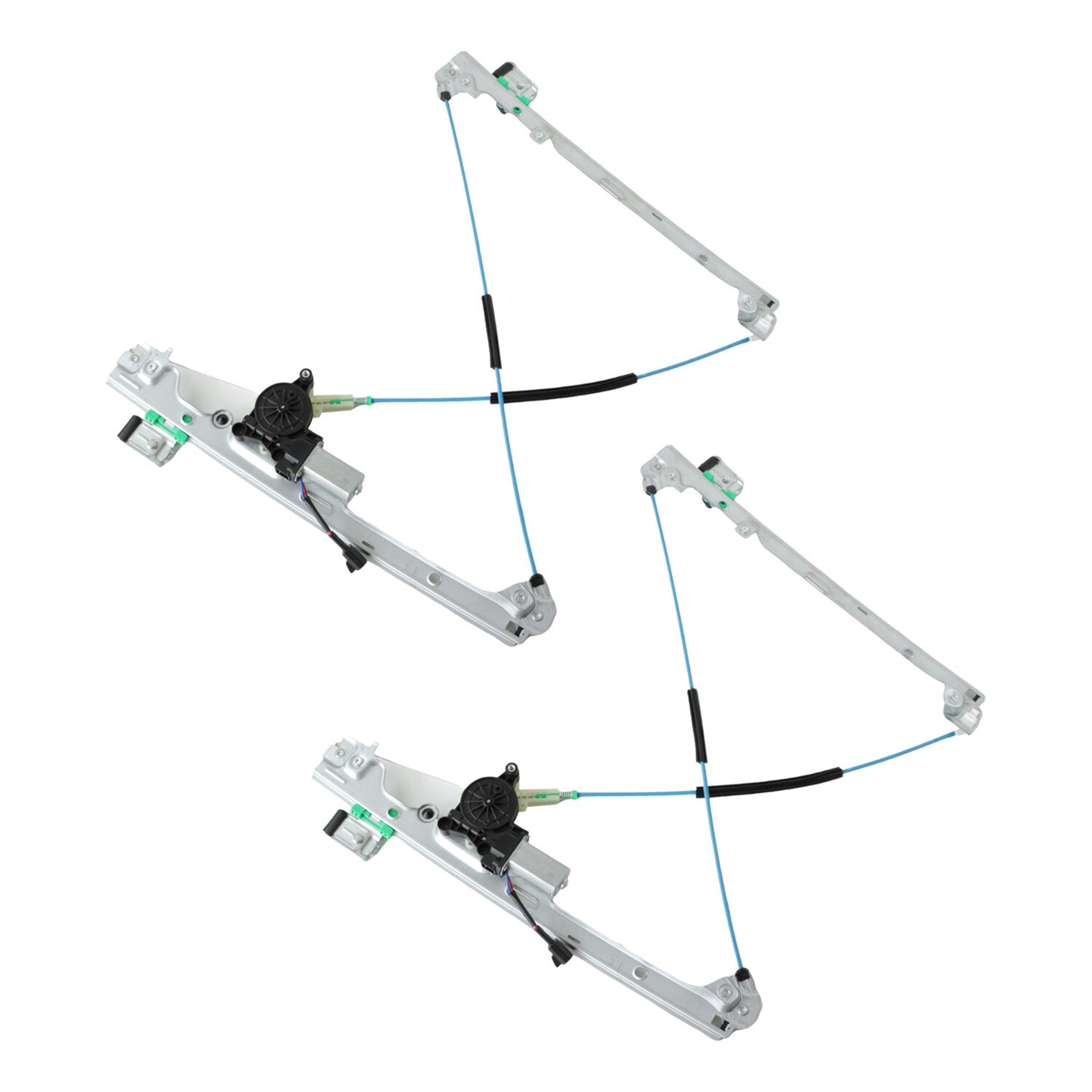 Pair Power Window Regulator w/Motor for Chevy for GMC for Cadillac Front Left + Right US