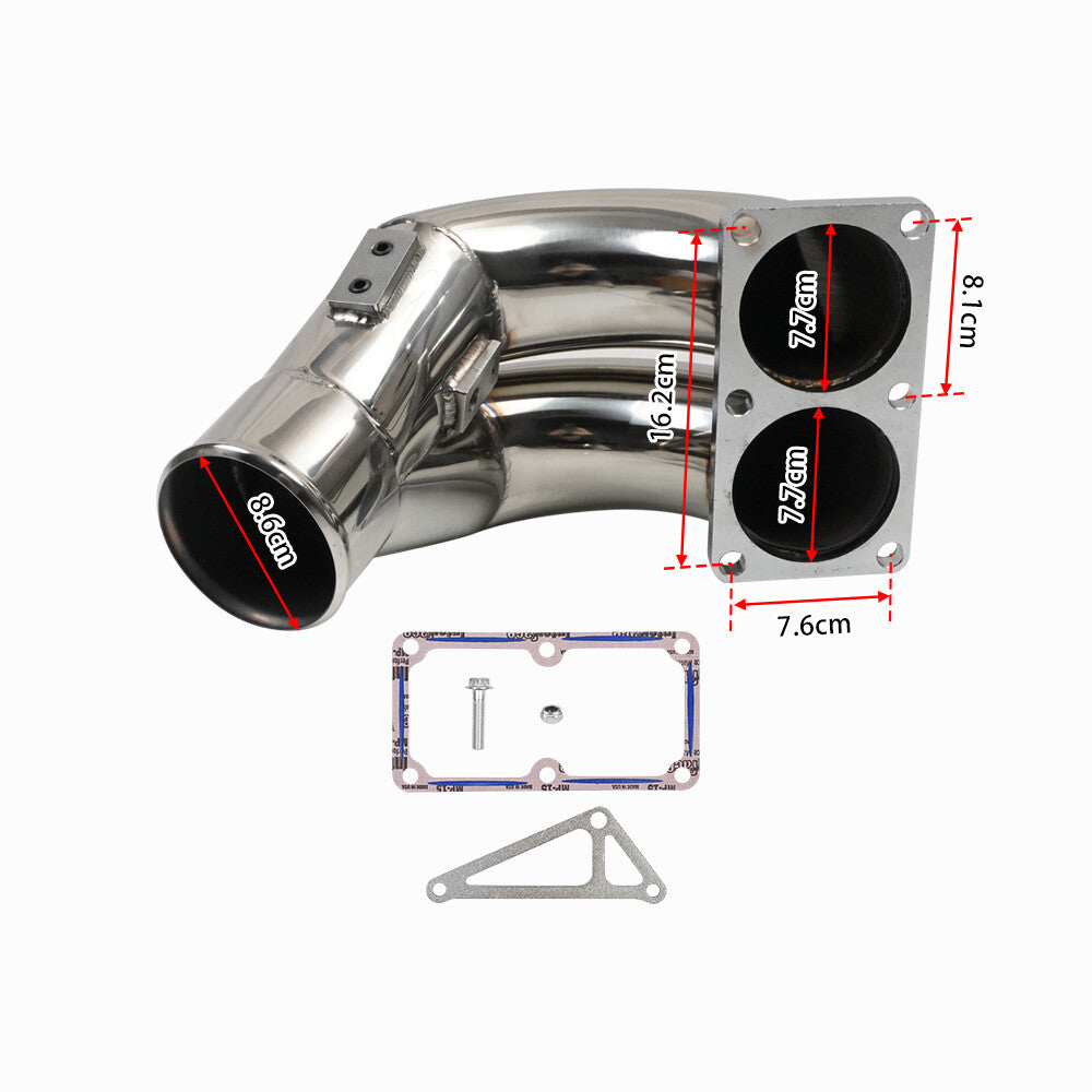 3.5 Stainless Steel Intake Elbow for Dodge for Ram 2500 6.7L Turbo Diesel