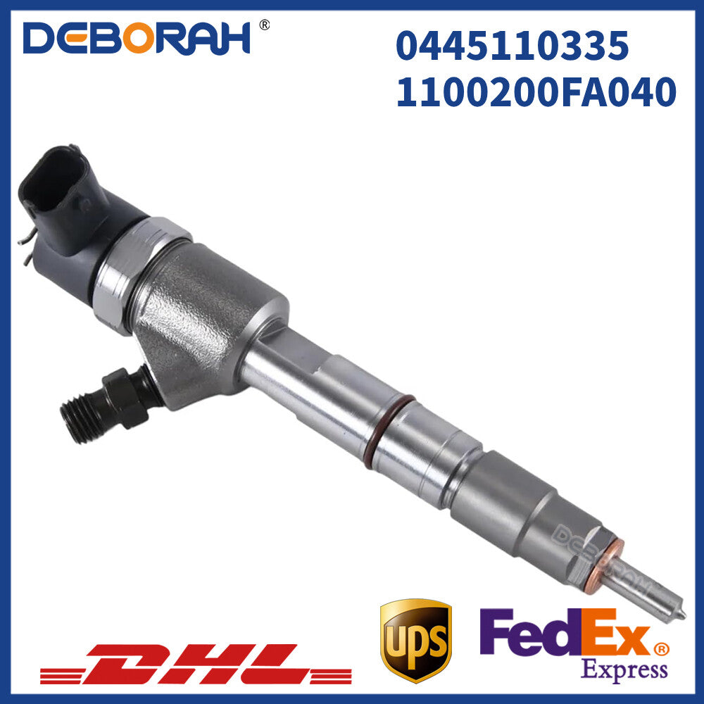 0445110335 1100200FA040 Common Rail Diesel Fuel Injector Assy for JENSCATTEL