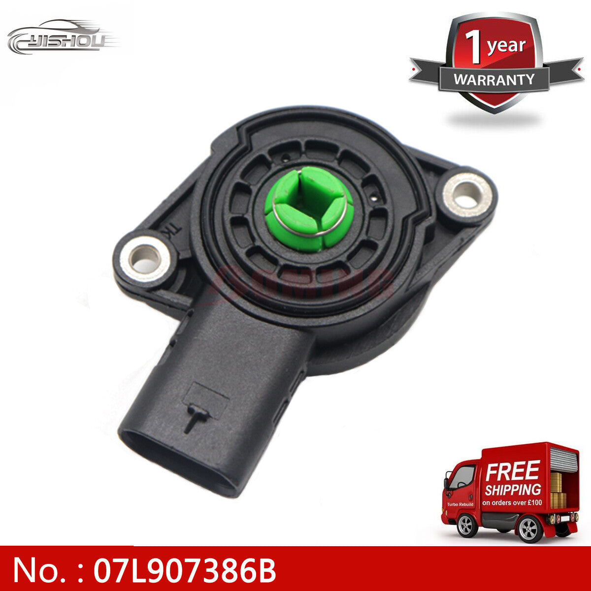 The new manifold position sensor 07L907386B is suitable for Volkswagen for Jetta , for Passat , for Audi A4, A5 1.8, 2.0