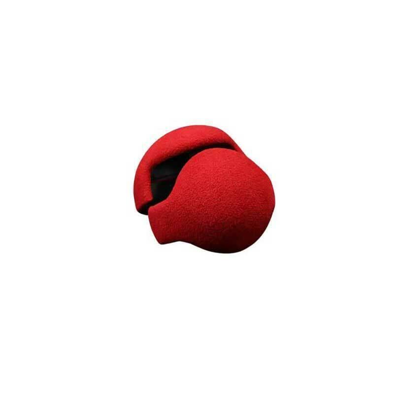 Fit for Ford for Mustang 2015-2022 Red Suede Gear Shift Knob Shifter Lever Trim 2PCS