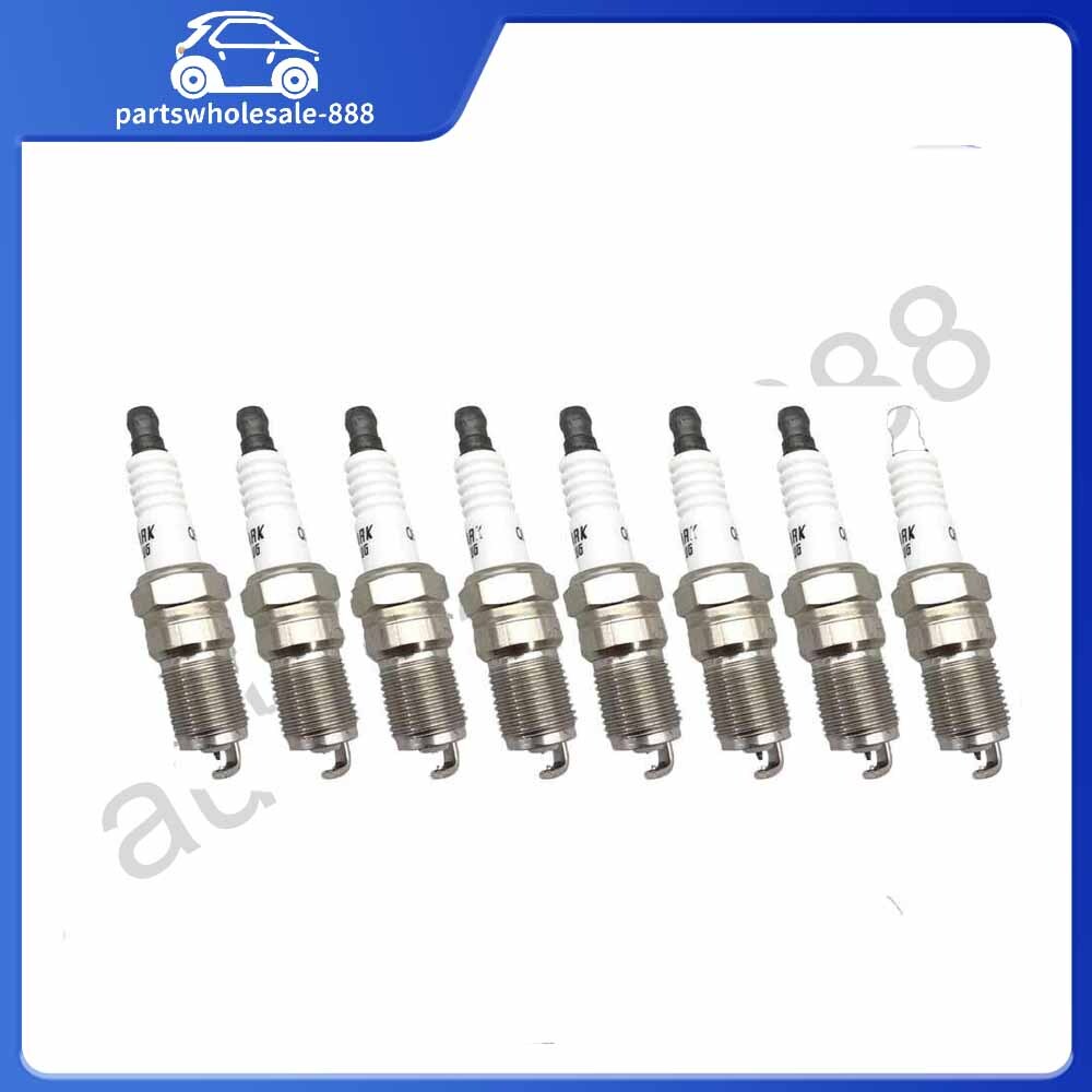 Q6RTIS 3951 8pcs V-Power Spark Plugs for Buick for Cadillac for Chevy for GMC for Ford for Mazda