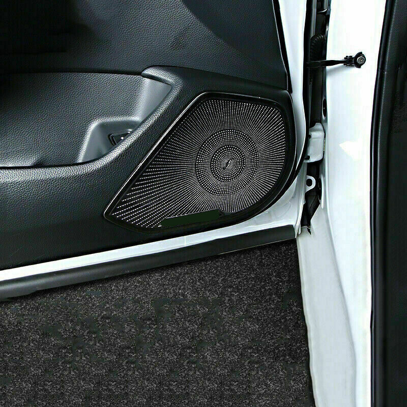 for Honda Accord 18-2022 Black titanium Car Inner Door Speaker Frame Cover Trims