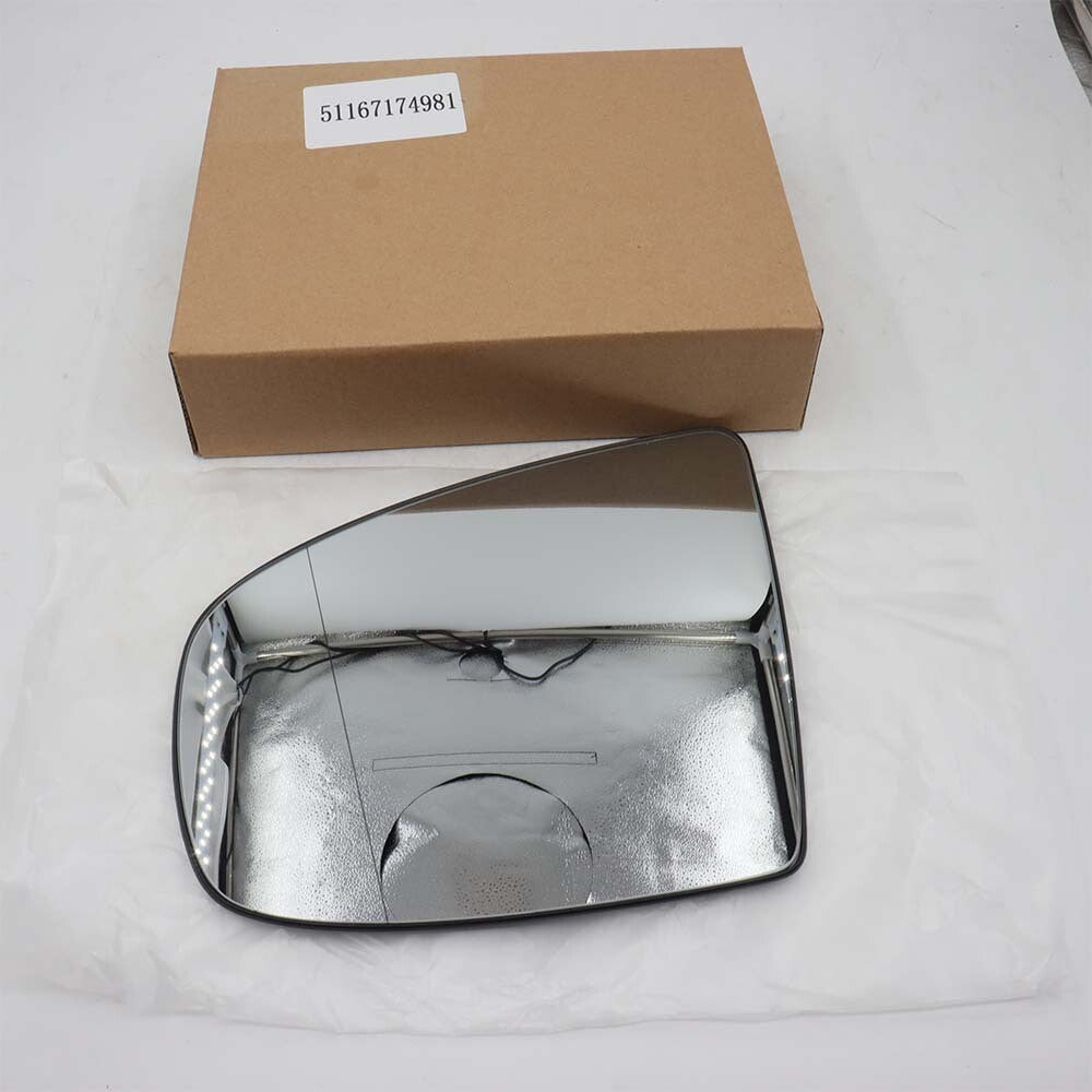 for BMW X5 X6 E70 E71 Heated Mirror Glass 51167174981 Anti Frost Driver Side