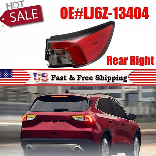 LJ6Z-13404 Right passenger exterior taillight rear brake for Ford Escape 20-22