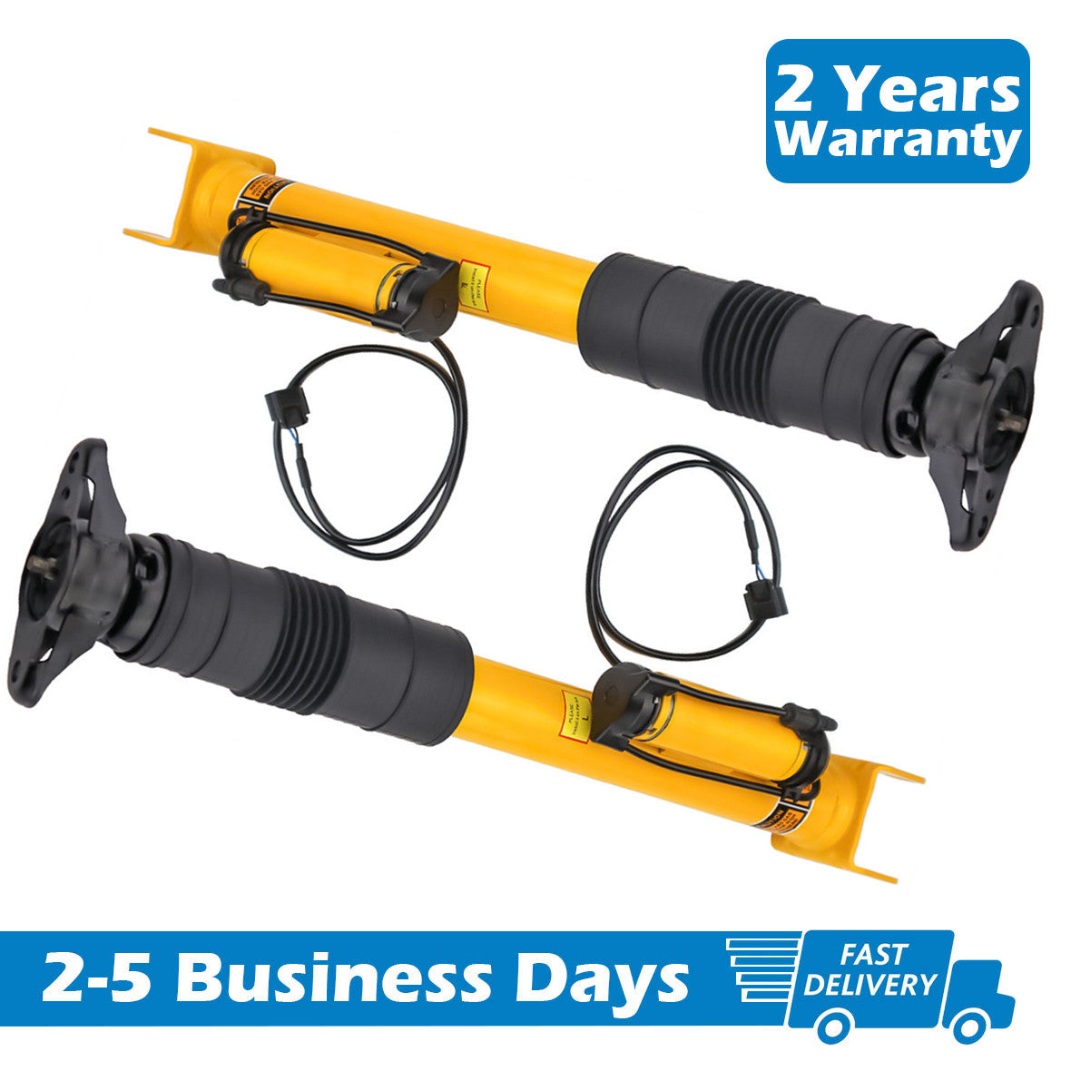 Two rear shock absorber struts for Jeep Grand Cherokee SRT Overland 12-15