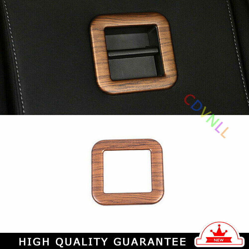 Inner Back Row Armrest Switch Cove for Honda CRV CR-V 2017-2022 Matte Peach Wood