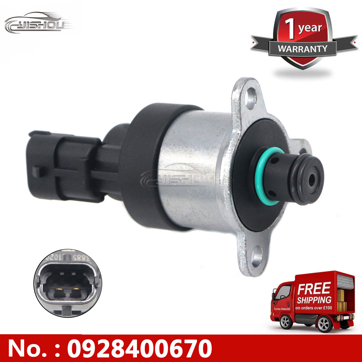 new 0928400670 pressure pump regulator metering valve suitable for Volvo 0928400670