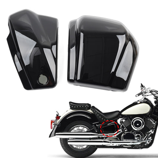 Battery Side Cover Fairing Black for Yamaha Dragstar Vstar XVS1100 Custom 99-11