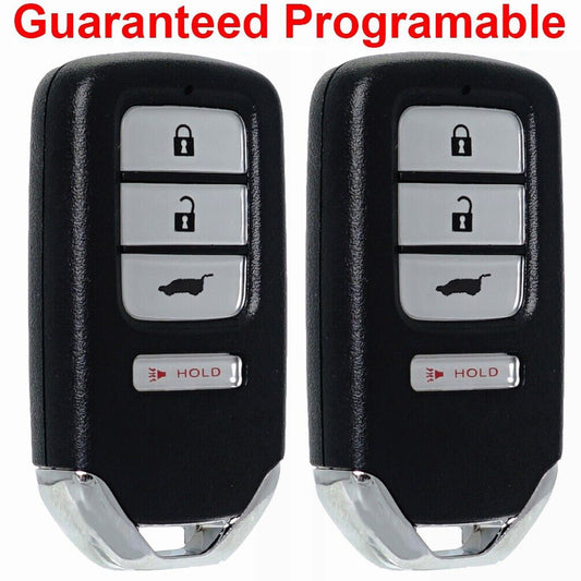 2-Pack 2015-2016 for Honda CRV for Smart Key Keyless Remote Control Entry Key FOB ACJ932HK1210A
