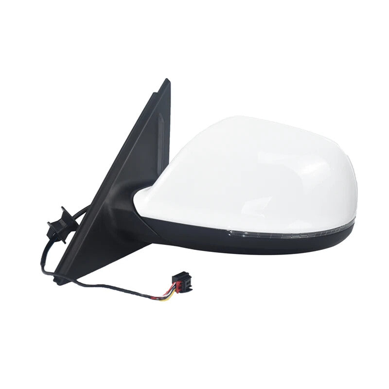 Left Side Mirror Power Fold Heated Turn Signal Lamp 9 Pin for Audi Q5 2009-2015