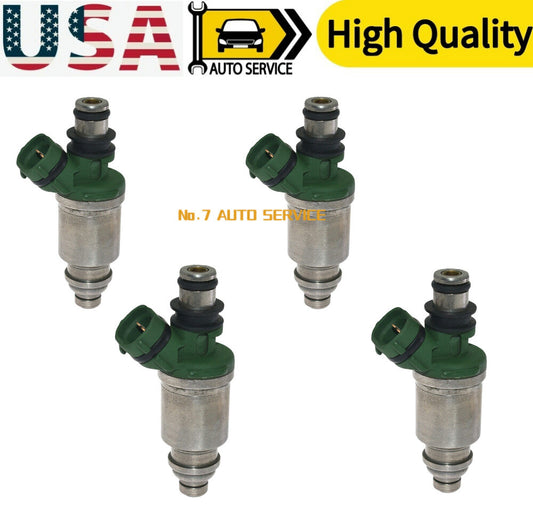 4PCS Fuel Injectors for Toyota Solara for Camry Celica MR2 RAV4 2.2L 23250-7410