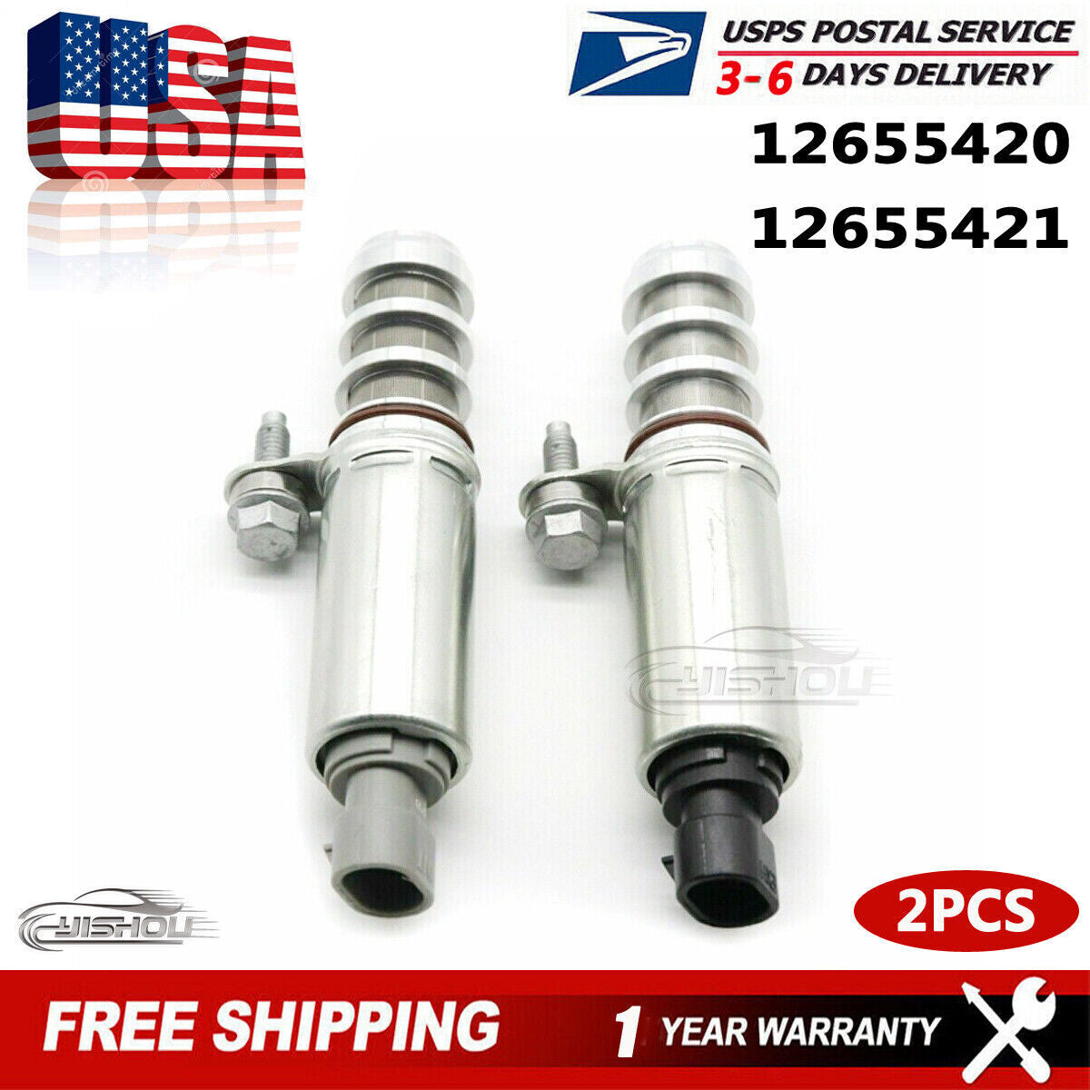 12655420 1265542 Camshaft Position Actuator Solenoid Valve for Chevrolet Equinox