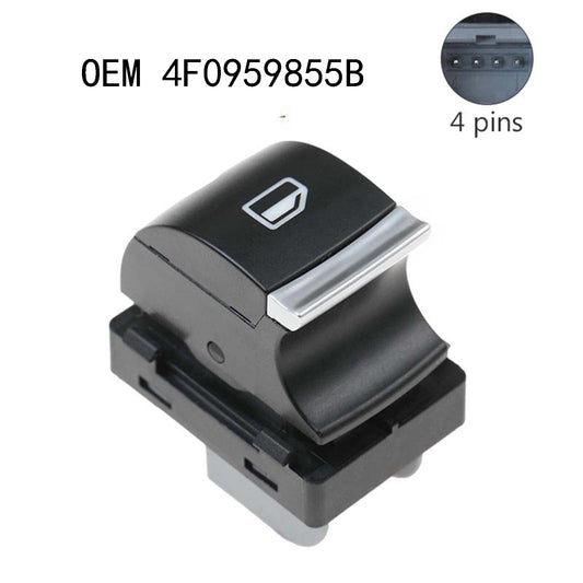 for Audi A3 8P A6 S6 RS6 C6 Q7 4F0959855B 4F0959851H window glass single switch