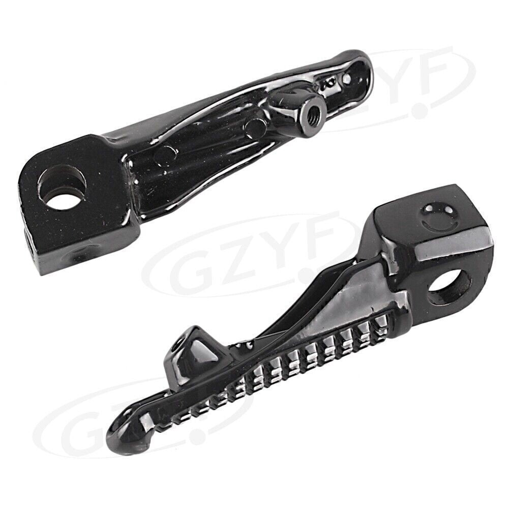 Front Footrest Foot Peg Assembly for Kawasaki Z1000 Z750 2007-2013 08 Black