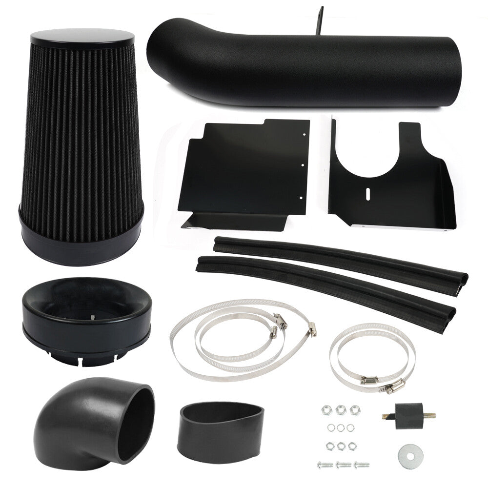 4inch Cold Air Intake System Heat Shield for 99-06 for GMC / for Chevy V8 4.8L/5.3L Black