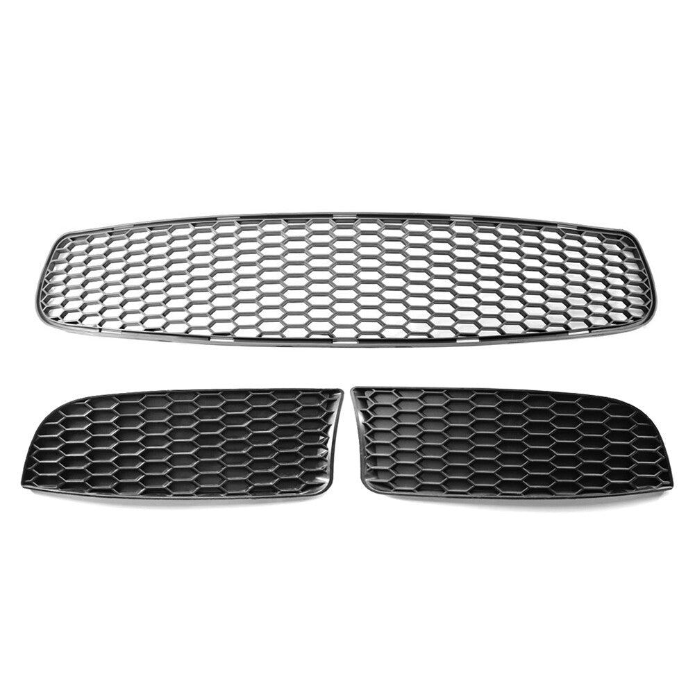 Front Bumper LowerGrille Set for BMW 3 Series E90 E92 E93 M3 Style 2009-2011