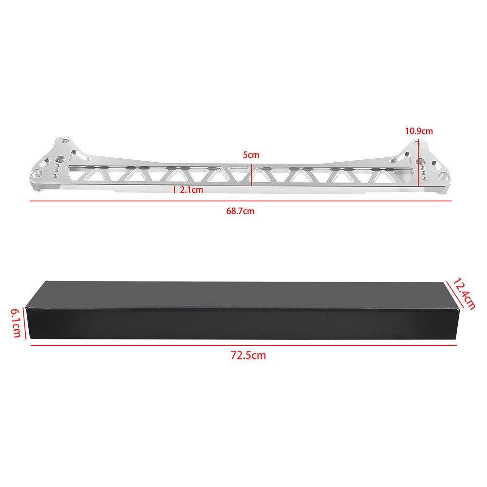 F7 Rear Control Arm Subframe Lower Tie Bar Brace for 88-95 for Honda for Civic EG Silver