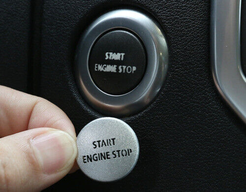 for Range Rover Sport 2010-2013 Silver Push Start Button Ignition Switch Sticker