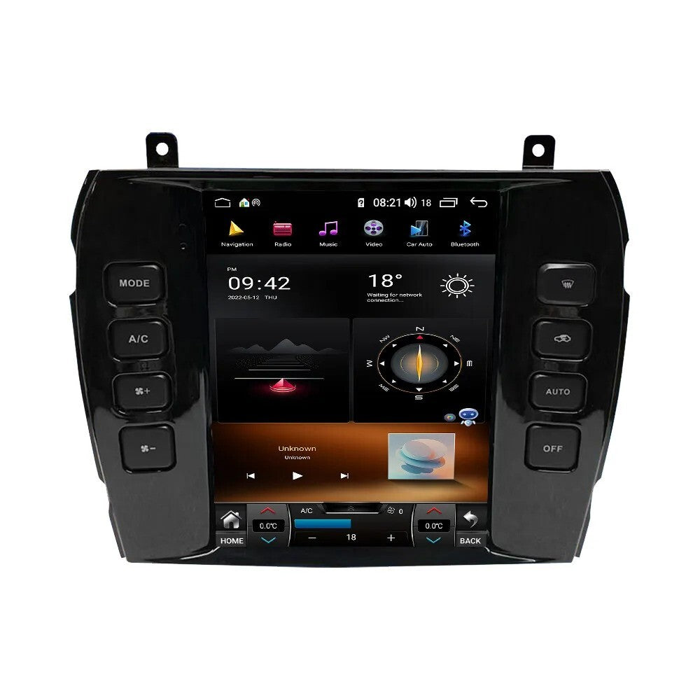 for Jaguar Xj 2004-2008 Android Car Radio for Tesla Screen Stereo GPS Navi 4G+64GB