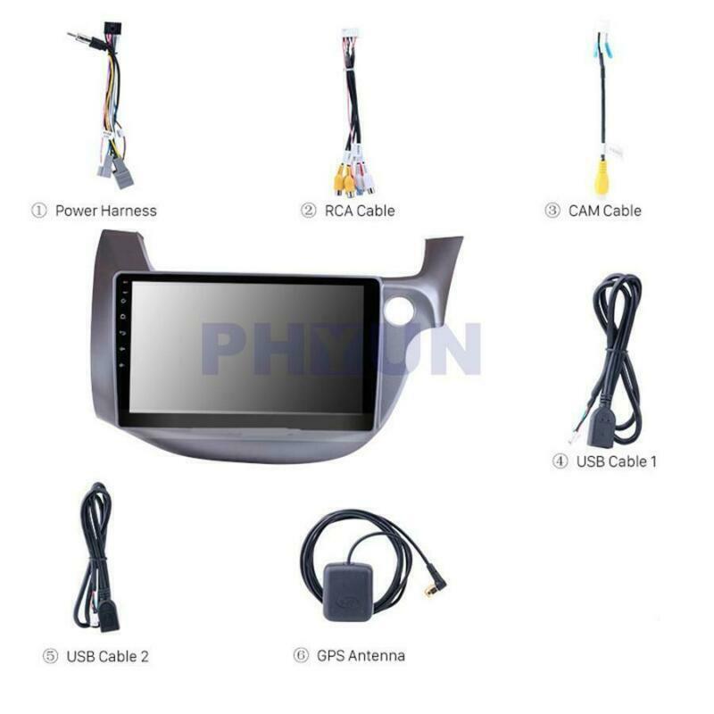 ouch Screen Radio Player GPS 1+16 GB 10.1 Android 8.1 TFor for Honda Fit JAZZ RHD