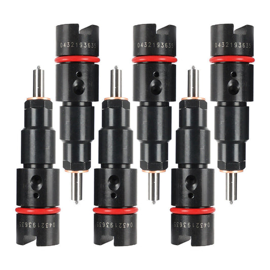 6pcs Fuel Injectors for 1998.5-2002 for Dodge for Ram 5.9L ISB Diesel 0432193635