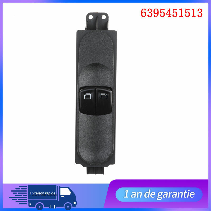PLATINE BOUTON DE LEVE VITRE POUR for MERCEDES BENZ VITO W639 6395451513 NEUF