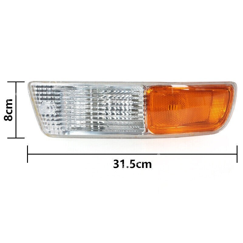 Pair Front Bumper Fog Lamp without bulb No Wire For 1998 1999 for Toyota RAV4