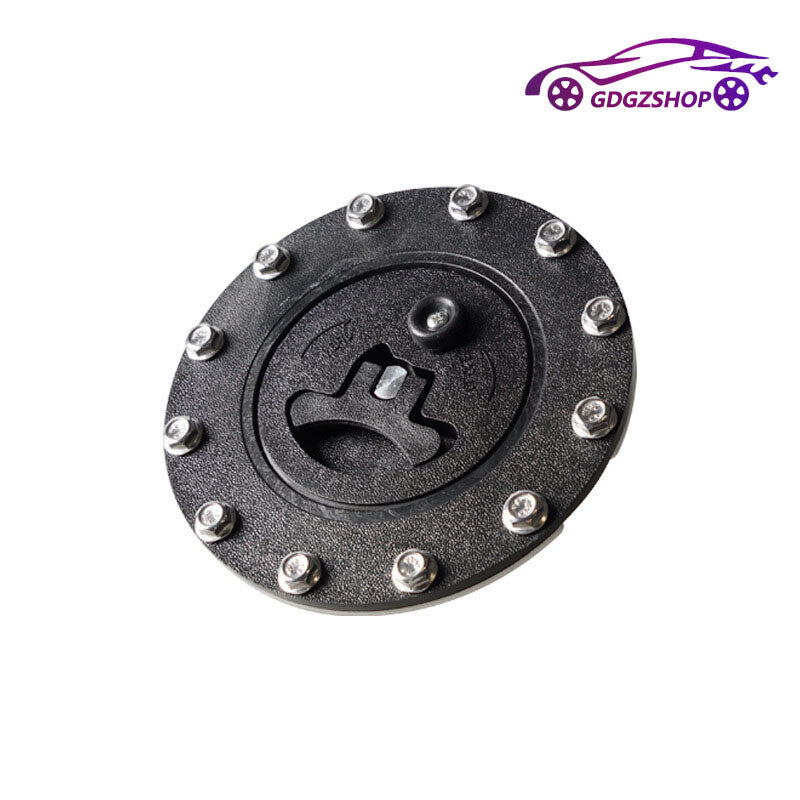 Billet Aluminum Easy Fill Fuel Cell Gas Cap with 12 Hole Cell Bung and Gasket