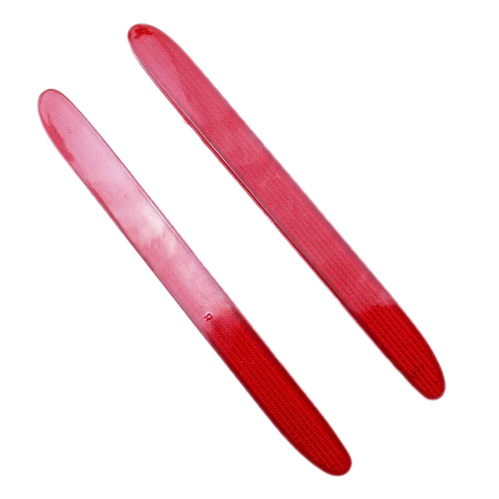 Pair Bumper Reflector Lens Rear Left Right Fits 2005 2006 for Honda TSX CRV Red