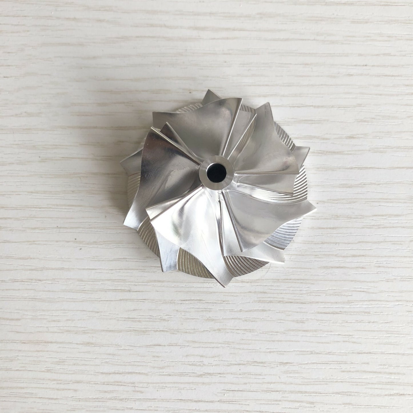 K04 46.00/60.00 mm 5+5 blade high-performance turbine blank compressor wheel
