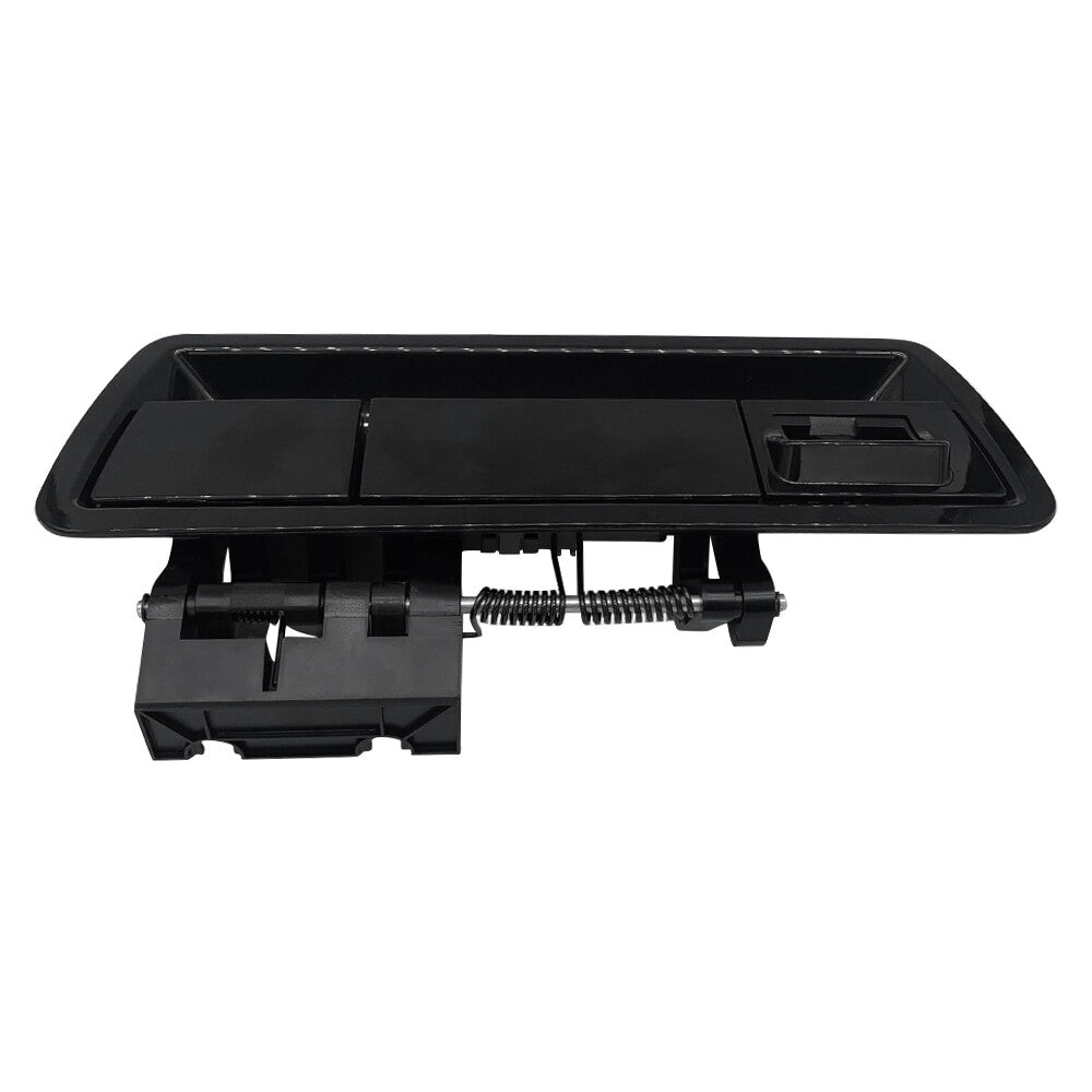 Rear Liftgate Outside Door Handle for Nissan Armada 2004-15 Black w/ Camera Hole