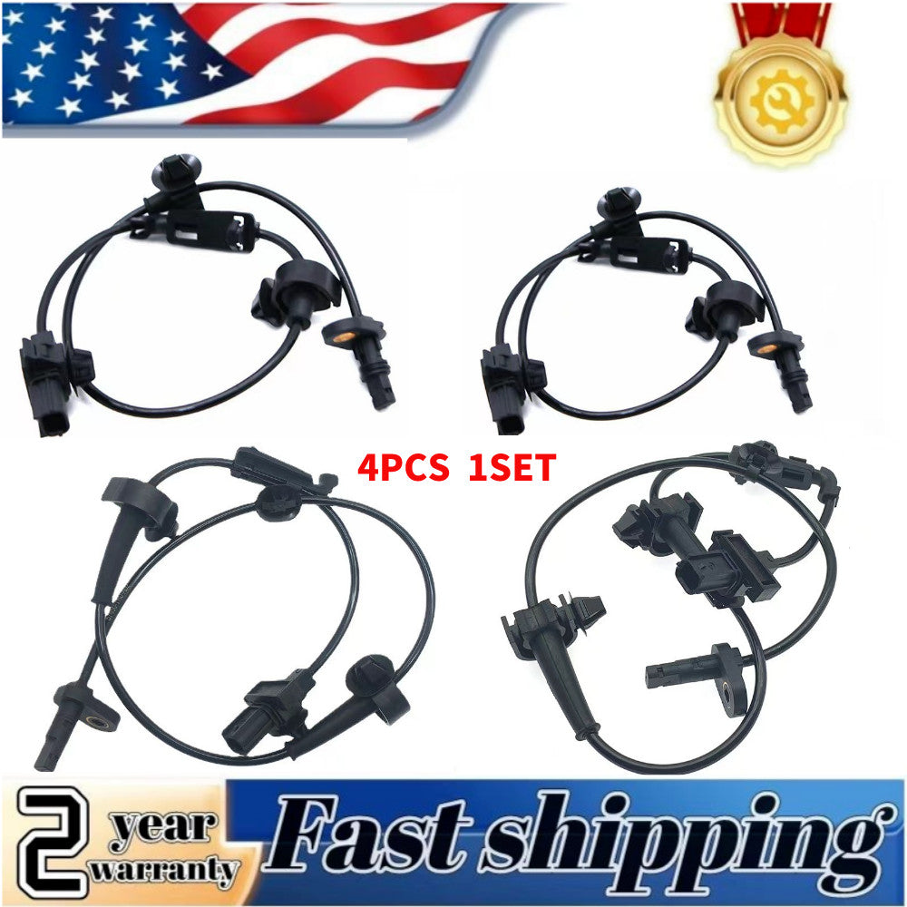 4-piece ABS wheel speed sensor kit for Honda for Civic 2012, 2013, 2014, and 2015 models 57450-TR3