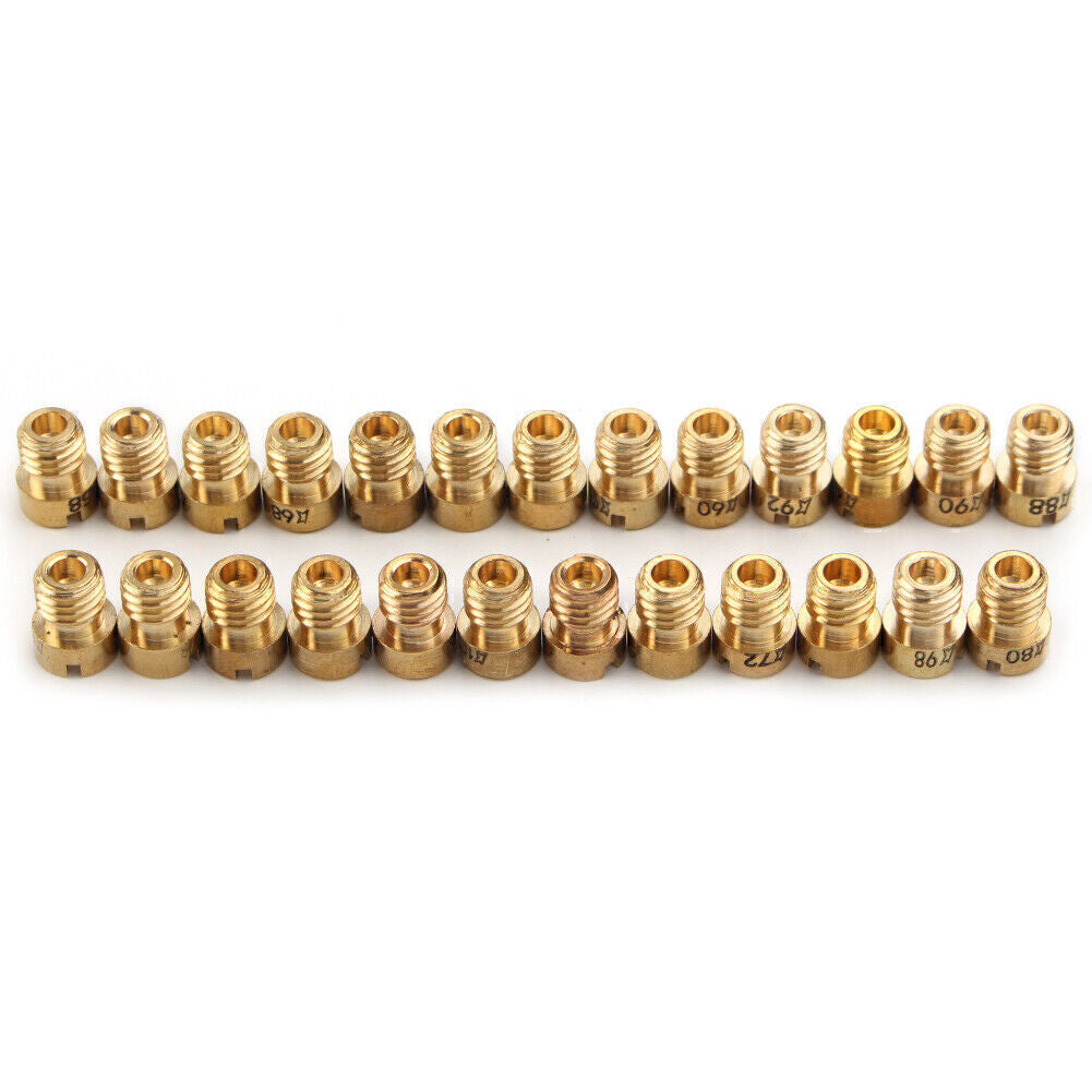 For Dellorto PHBG SHA 5mm 55-115 Replacement Gold 10x Carburetor Main Jet