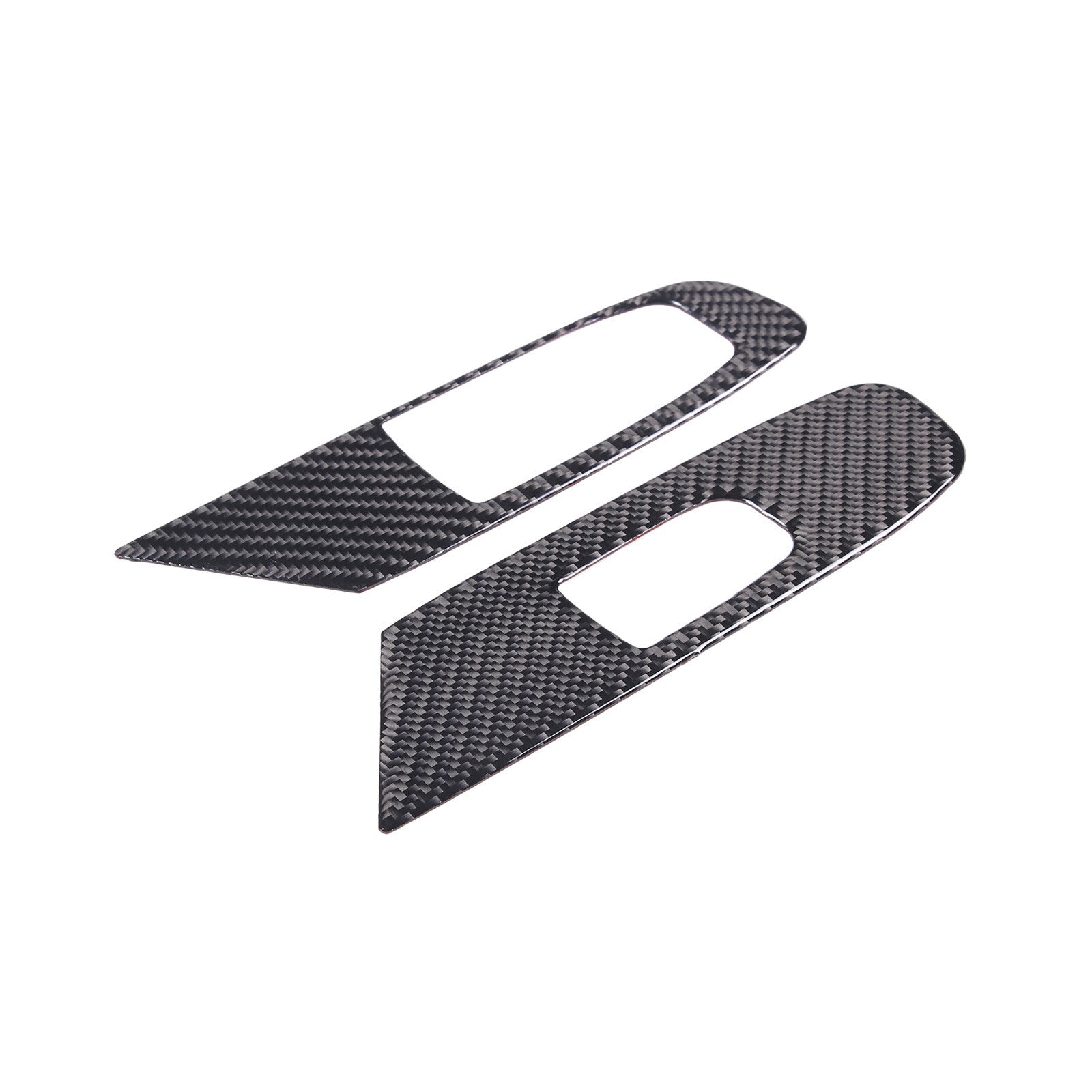 ABS glossy black dashboard side strip trim sticker for Range Rover Sport 2018-22