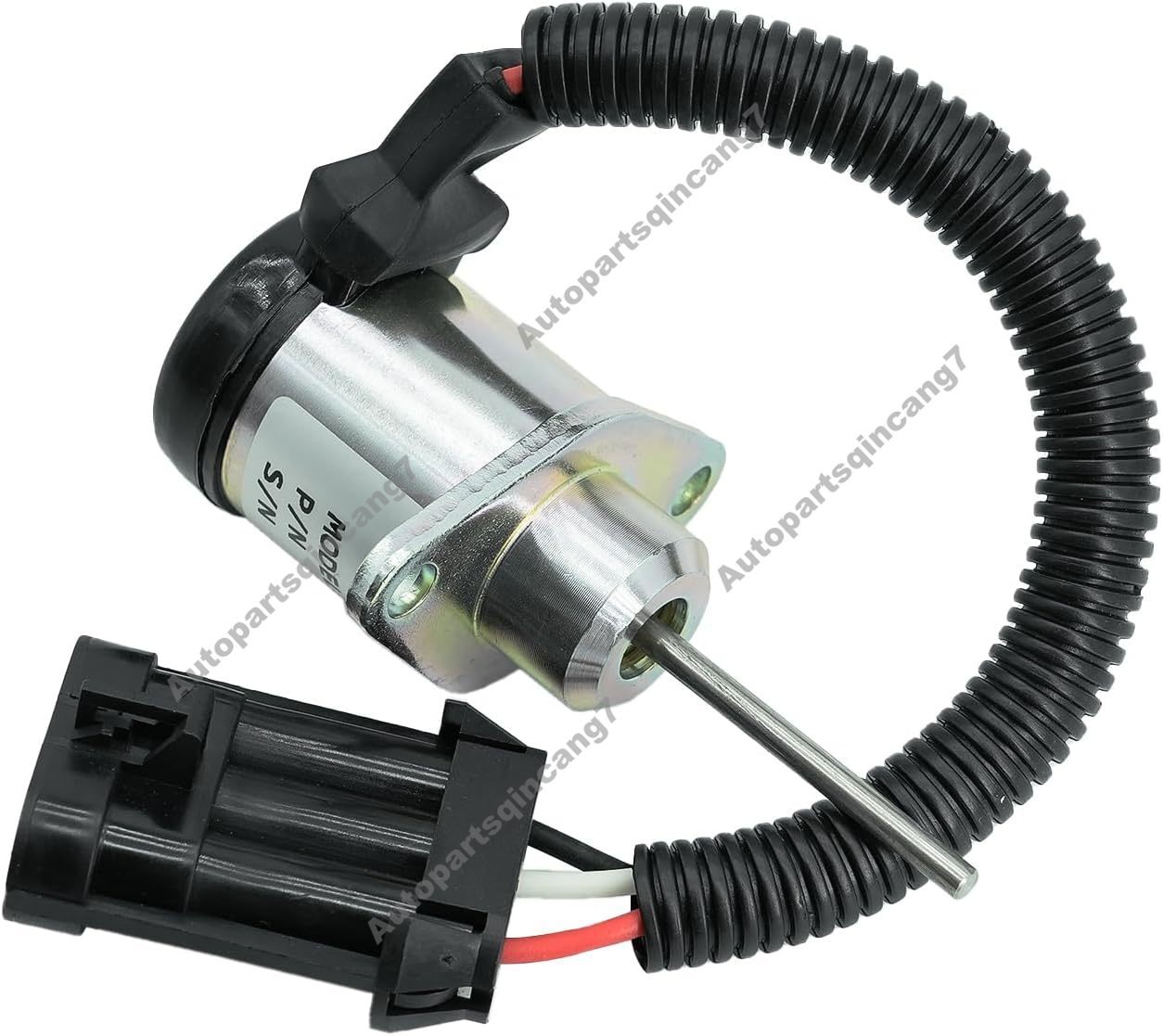 12V Stop Solenoid 1G925-60011 for Kubota Engine V2203 Bobcat Loader S130 S530