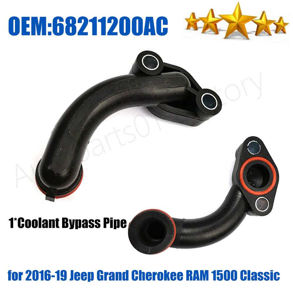 68211200AC for Dodge for Jeep Grand Cherokee for RAM 1500 Engine Coolant Bypass Pipe