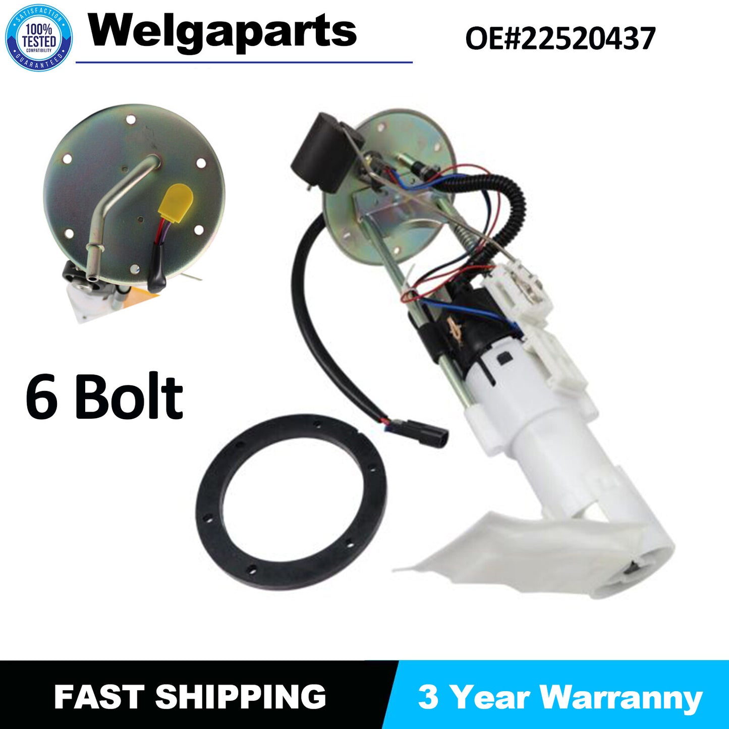 Fuel Pump Assembly 22520437 for Polaris Sportsman 500 700 EFI 800 EFI 2005-2007