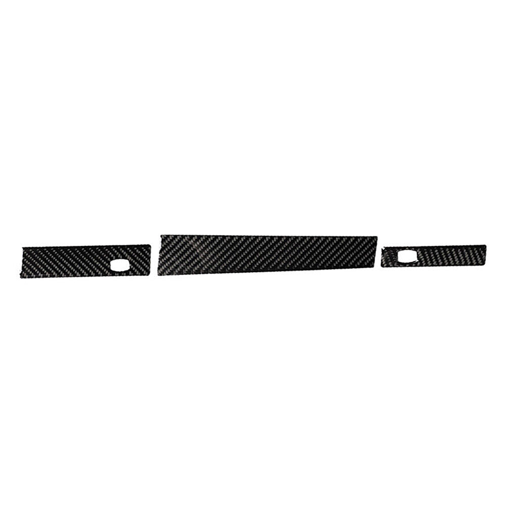 LHD Carbon Fiber Black Interior Decorative Cover Trim for BMW 5 Series E60 04-10