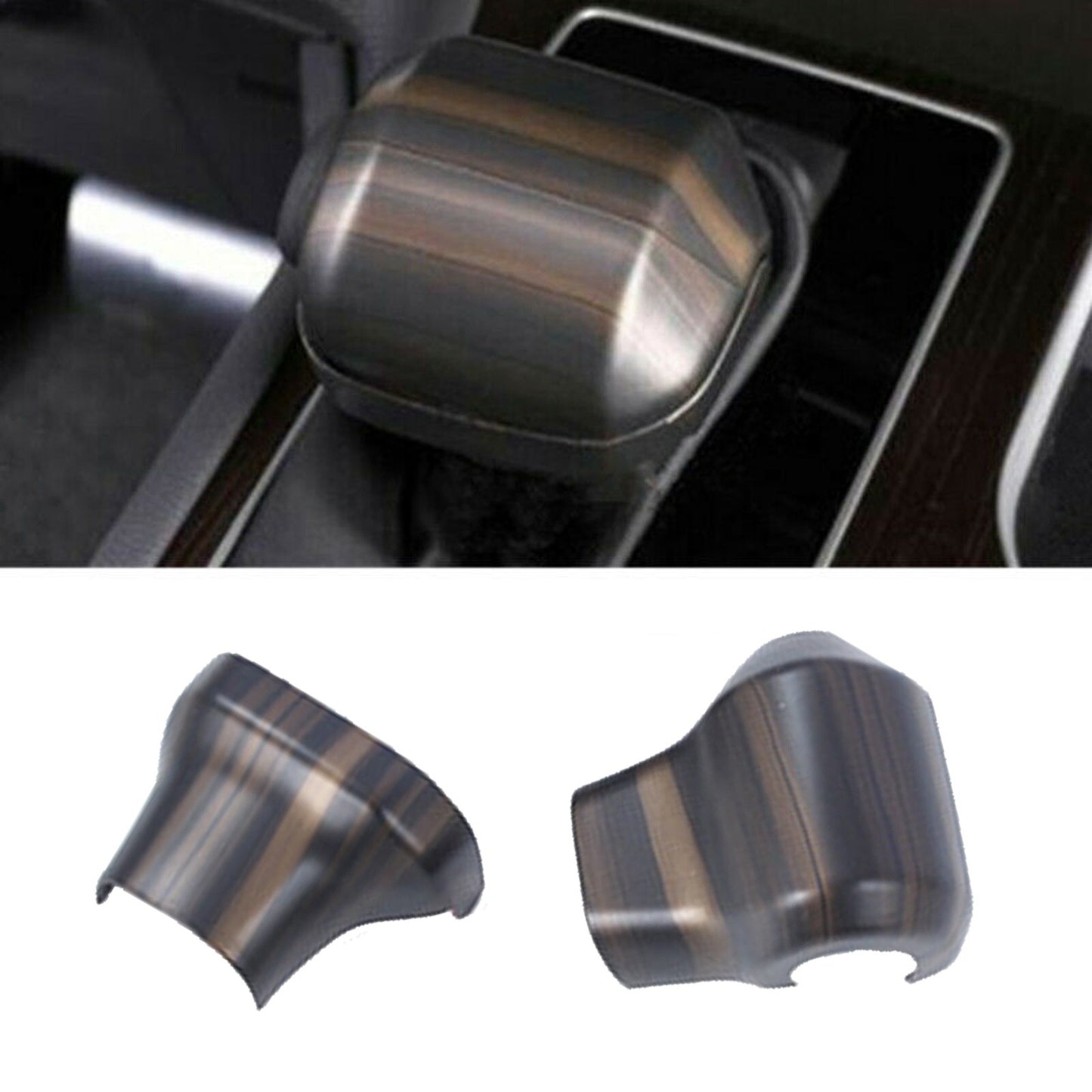 Suitable for 2021 and 2022 for Toyota for Sienna , wood grain style inner gear shift cover trim
