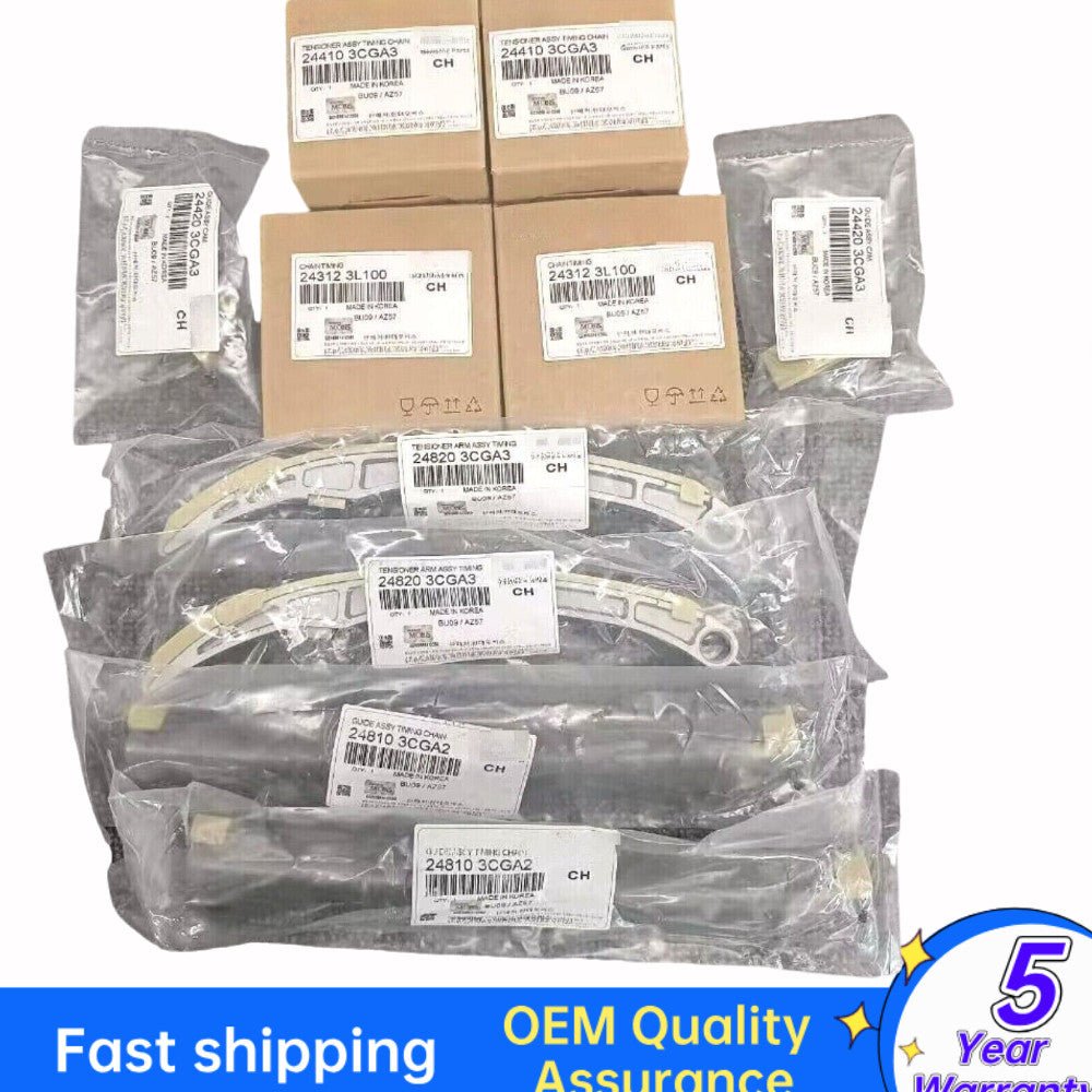NEW Engine Timing Chain Kit For Santa Fe Sorento Azera for Genesis 3.3L 3.8L