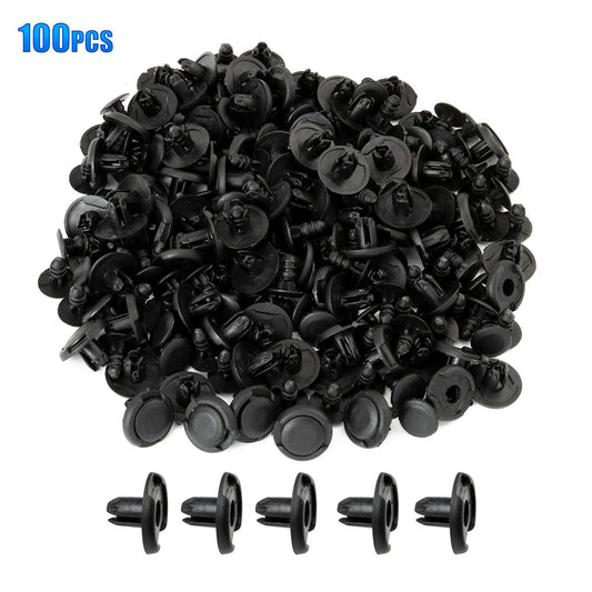 Set of 100 Fender Liner Clips Push Retainer for Honda for Civic Accord CL for Acura 8mm