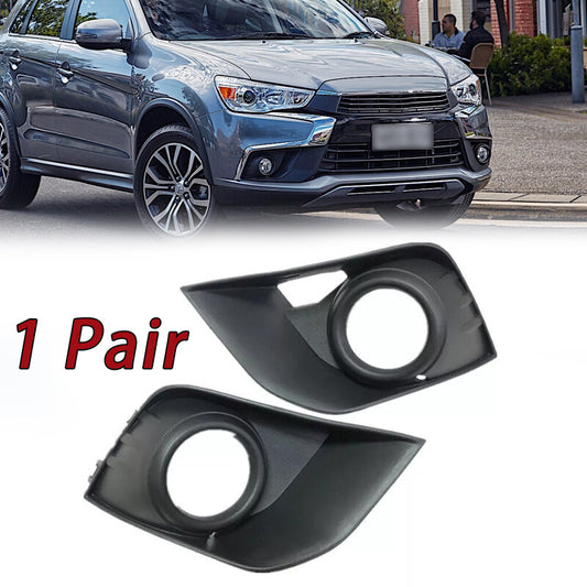 2-Piece Fog Light Cover Frame for 2016-2019 for Mitsubishi Outlander Sport ASX RVR