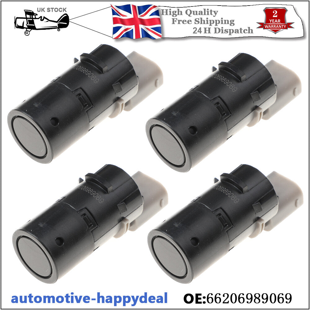 for BMW E39 E46 E60 E61 E65 E66 X3 E83 X5 E53 PDC 4X Parking Reverse Sensor SET